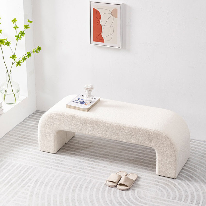 【ベンチ】ラムフリース ふわふわ リラックス