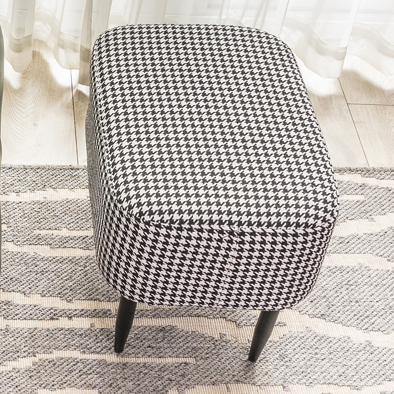 【オットマン】コットンリネン モダン エレガンス