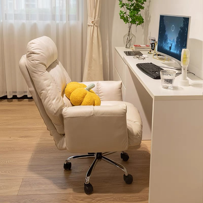 【椅子・チェア】リクライニングソファ モダン オフィス 足置き