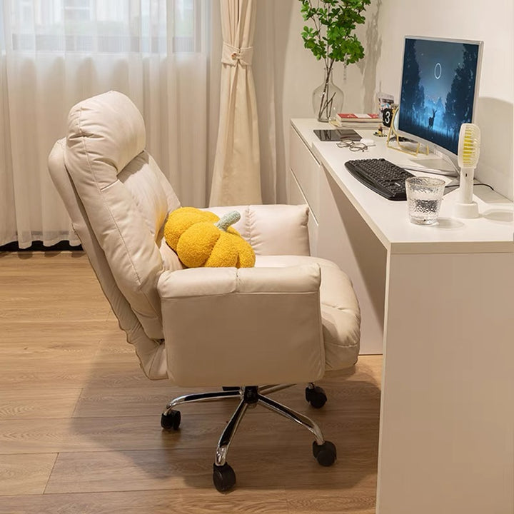 【椅子・チェア】リクライニングソファ モダン オフィス 足置き