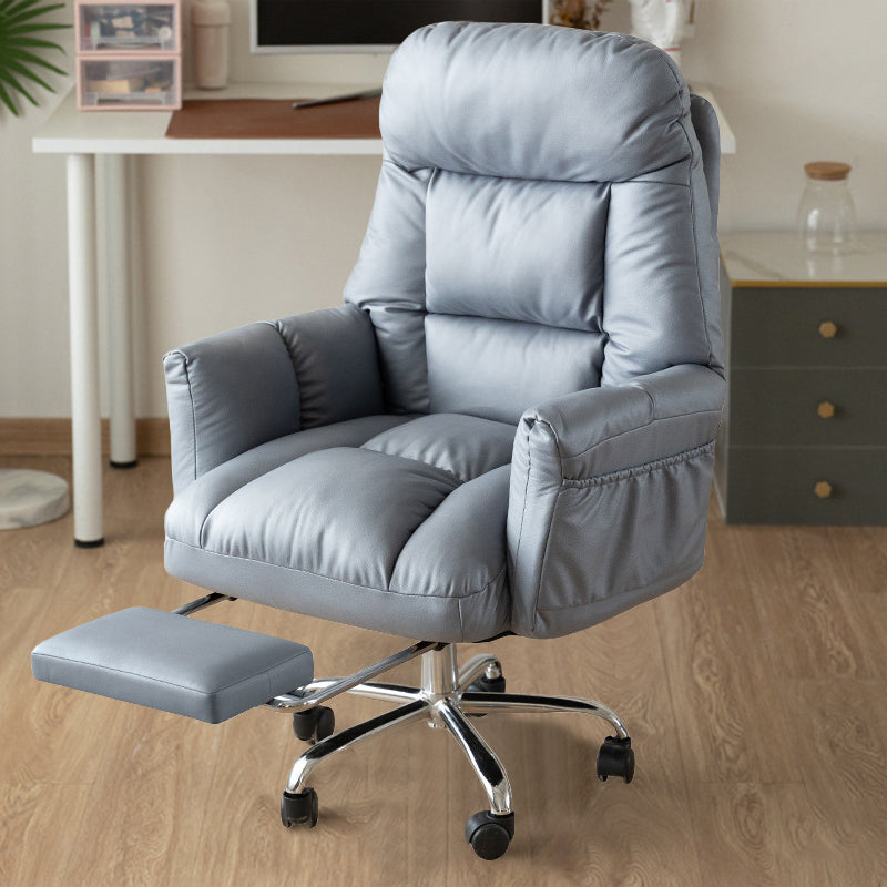 【椅子・チェア】リクライニングソファ モダン オフィス 足置き