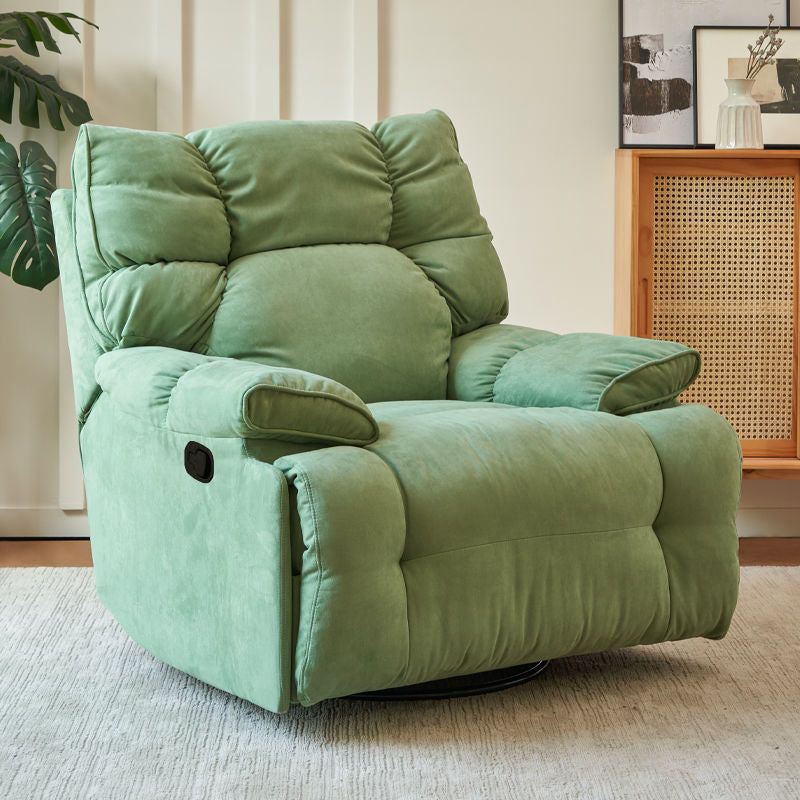 【椅子・チェア】リクライニングソファ 高級スエード リクライニング