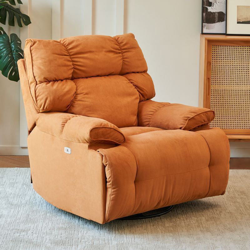 【椅子・チェア】リクライニングソファ 高級スエード リクライニング