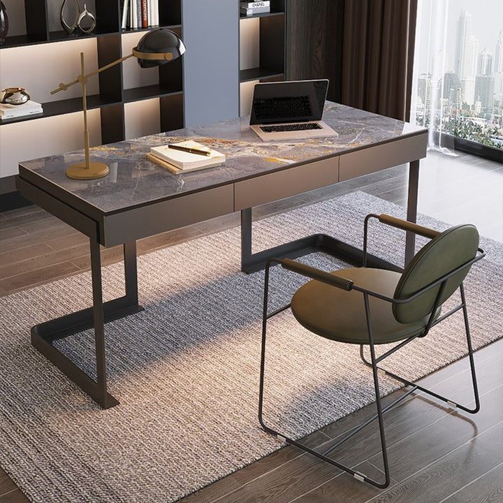 【デスク】イタリア風 エレガンス 高級感