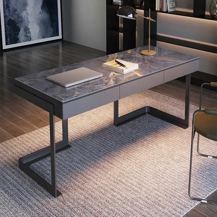 【デスク】イタリア風 エレガンス 高級感