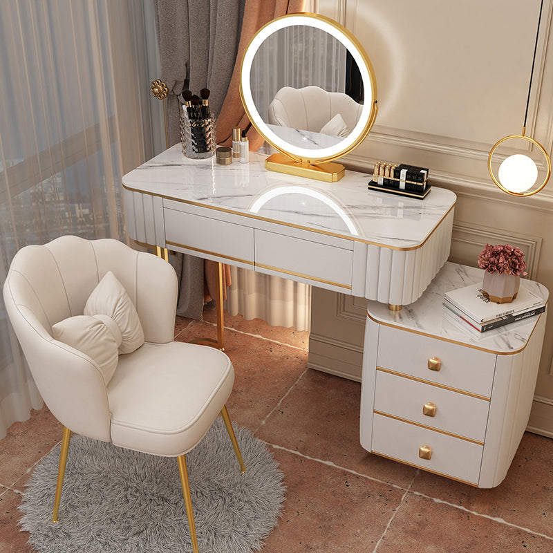 INDOORPLUS公式/ドレッサー おしゃれ 姫 鏡台 ドレッサーの耐熱性と耐久性に優れ、長くご使用いただける