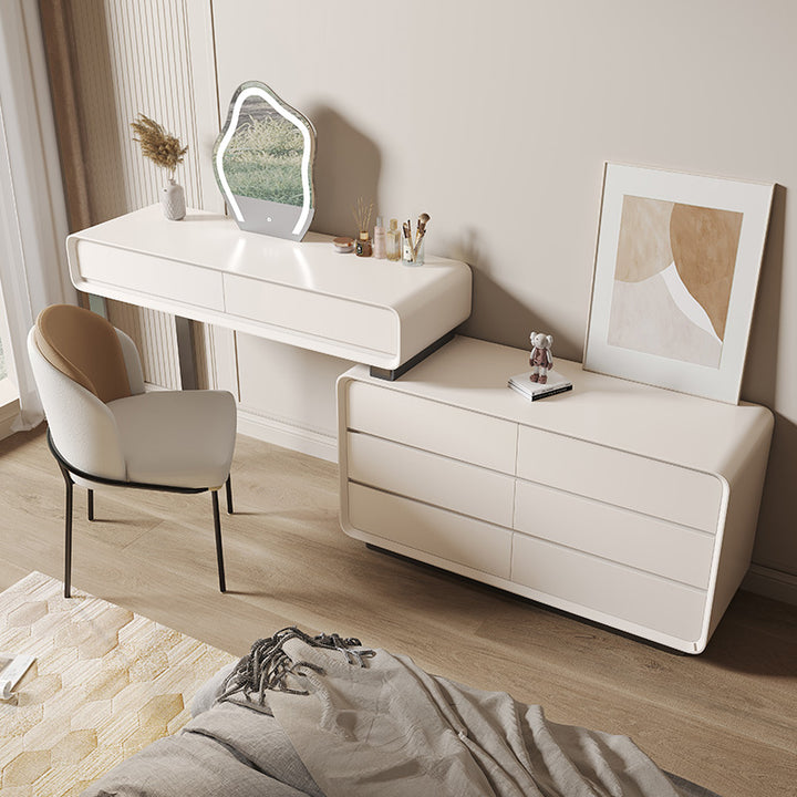 【ドレッサー】クリーム風 かわいい 選べる2色