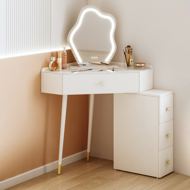 【ドレッサー】シンプルデザイン おしゃれ 小型