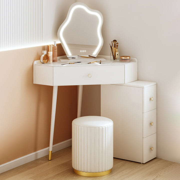 【ドレッサー】シンプルデザイン おしゃれ 小型