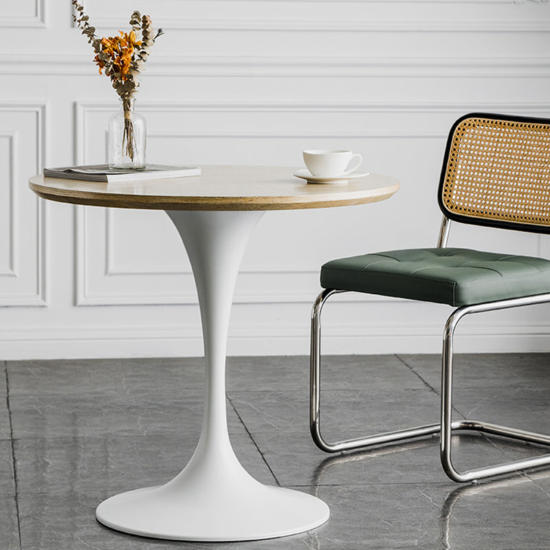 INDOORPLUS公式/北欧風インテリア カフェテーブル ナチュラル+ホワイト ☆安心の100日間返品保証制度☆