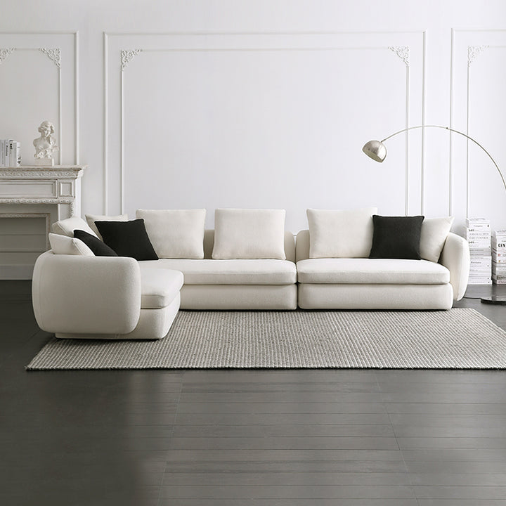 INDOORPLUS公式/ソファー ホワイトカラーで上品なインテリアを実現