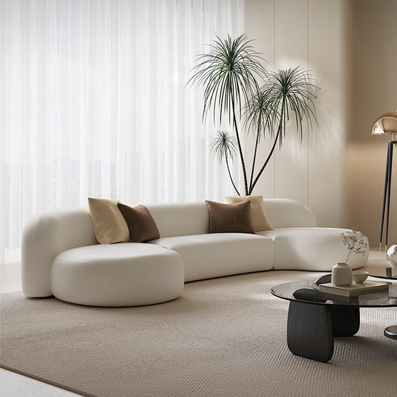 【ソファ】イタリア風 おしゃれなラウンド