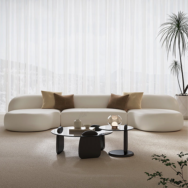 【ソファ】イタリア風 おしゃれなラウンド