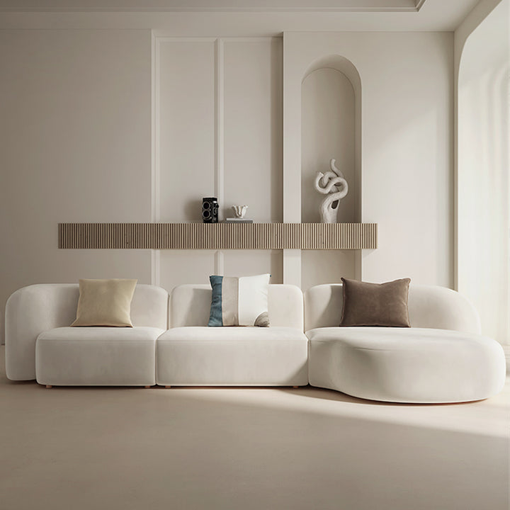 【ソファ】イタリア風 おしゃれなラウンド