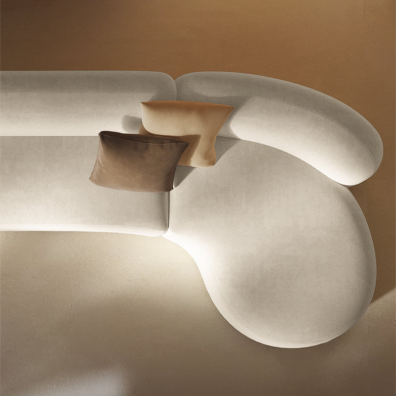 【ソファ】イタリア風 おしゃれなラウンド