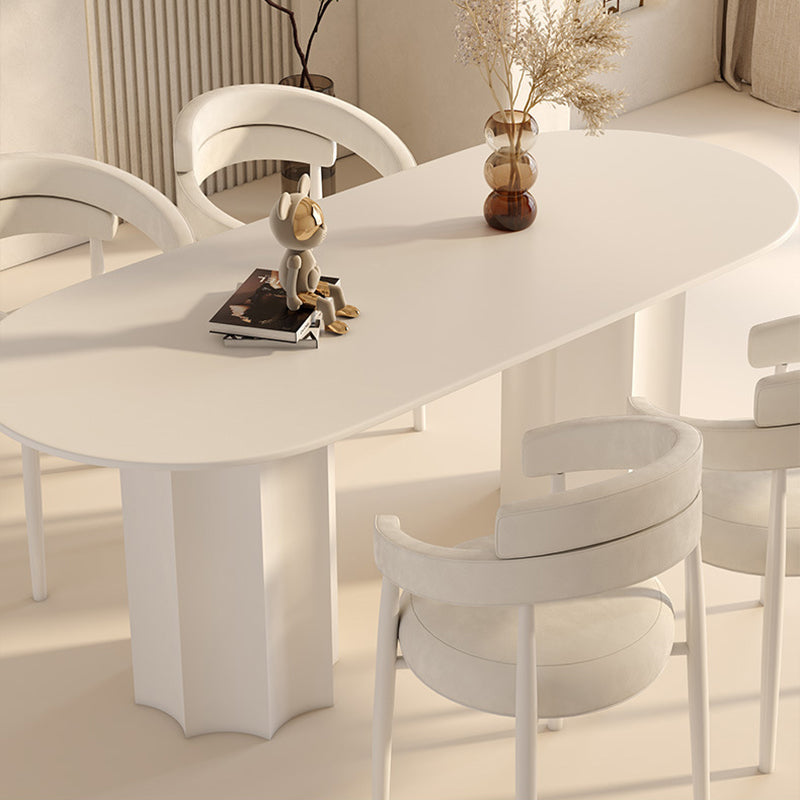 【ダイニングテーブル】クリーム風 ナチュ盛り