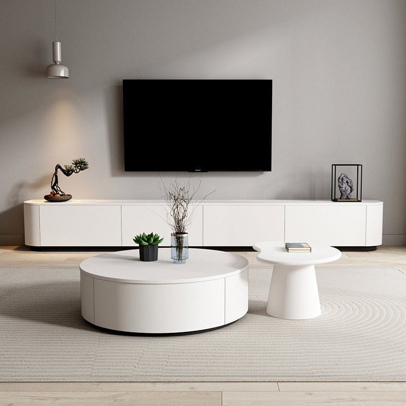 【テレビ台】 シンプル モダン クリーム風