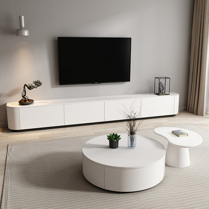 【テレビ台】 シンプル モダン クリーム風