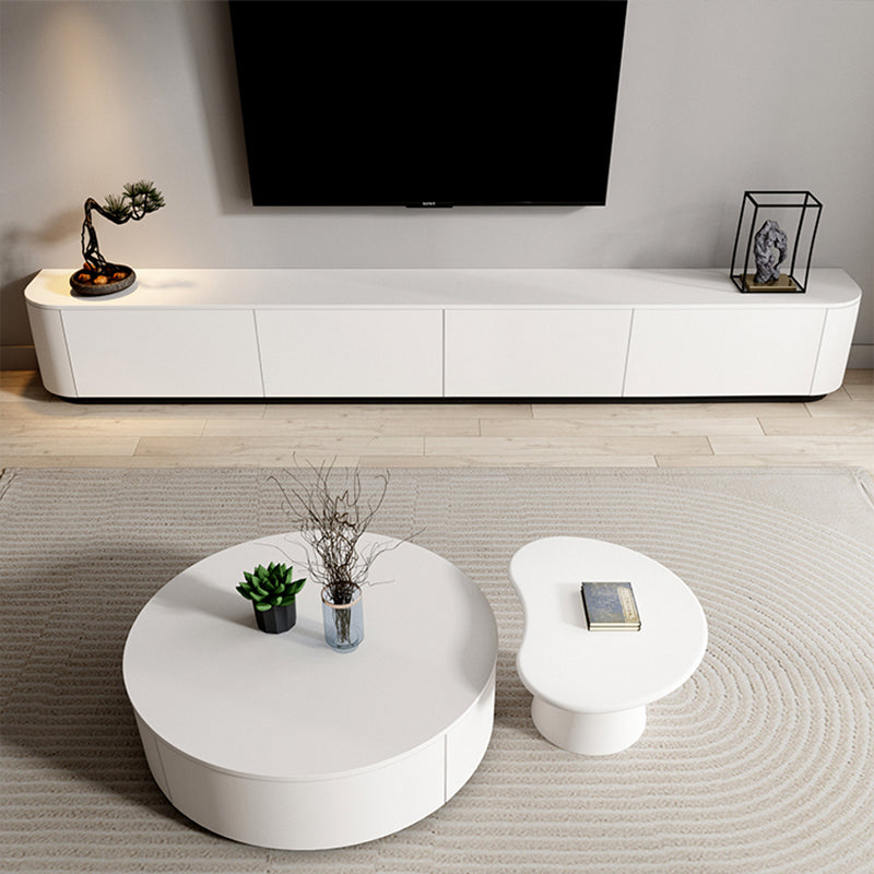 【テレビ台】 シンプル モダン クリーム風