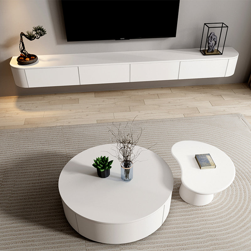 【テレビ台】モダン風 壁付けタイプ