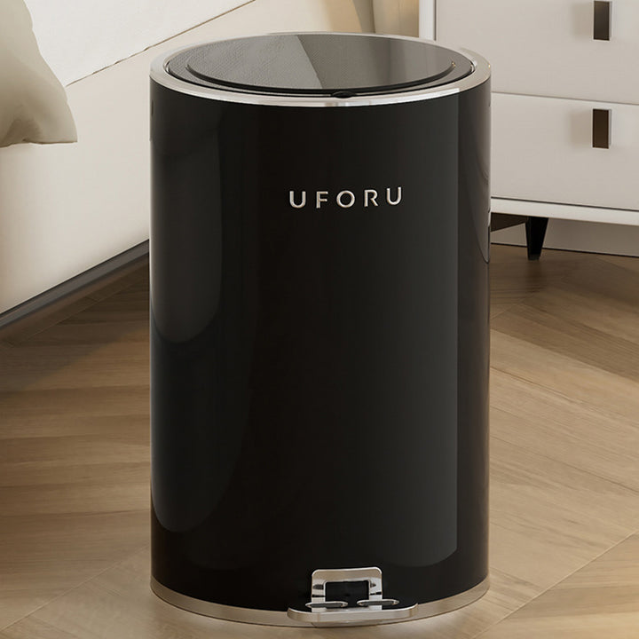 【ゴミ箱】ペダル付き クリーム風