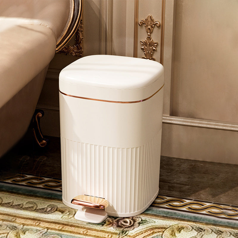 【ゴミ箱】フタ付き エンボス加工