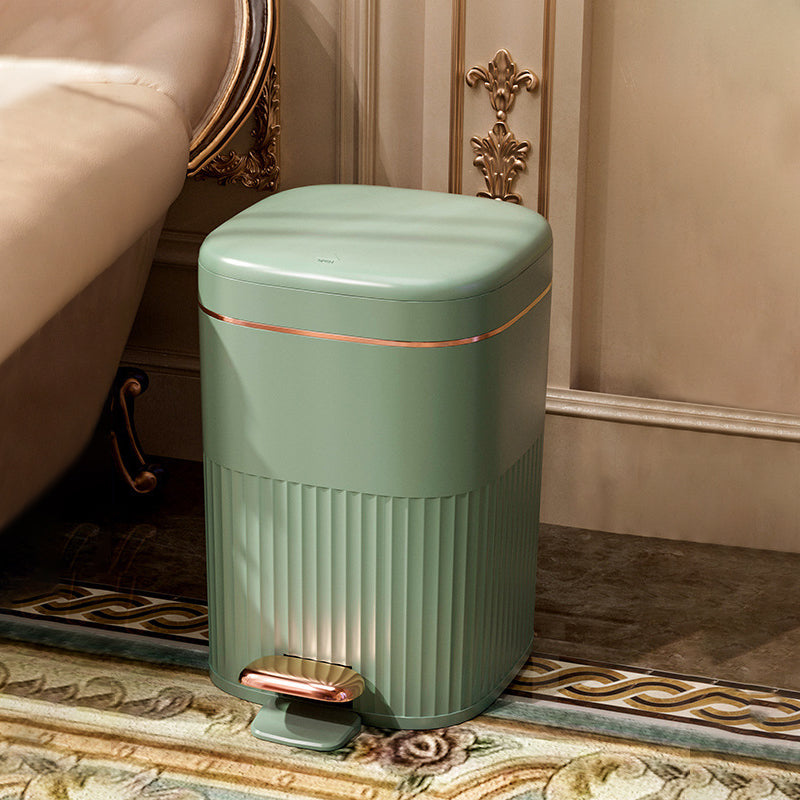 【ゴミ箱】フタ付き エンボス加工