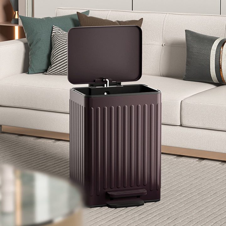 【ゴミ箱】ペダル付き スタイリッシュ