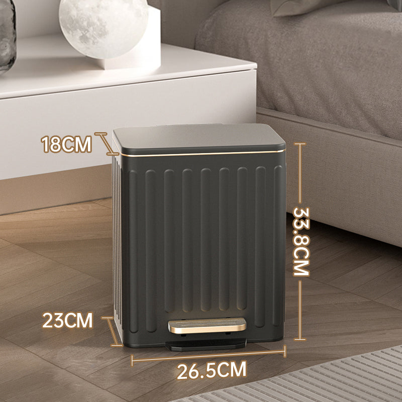 【ゴミ箱】ペダル付き スタイリッシュ