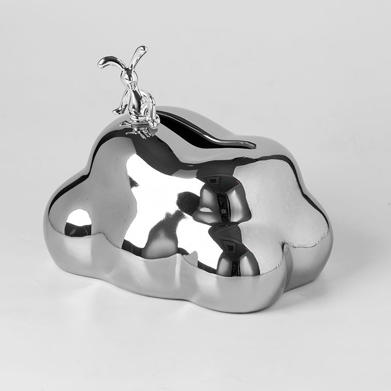 【ティッシュケース】プチ贅沢 雲形 可愛い