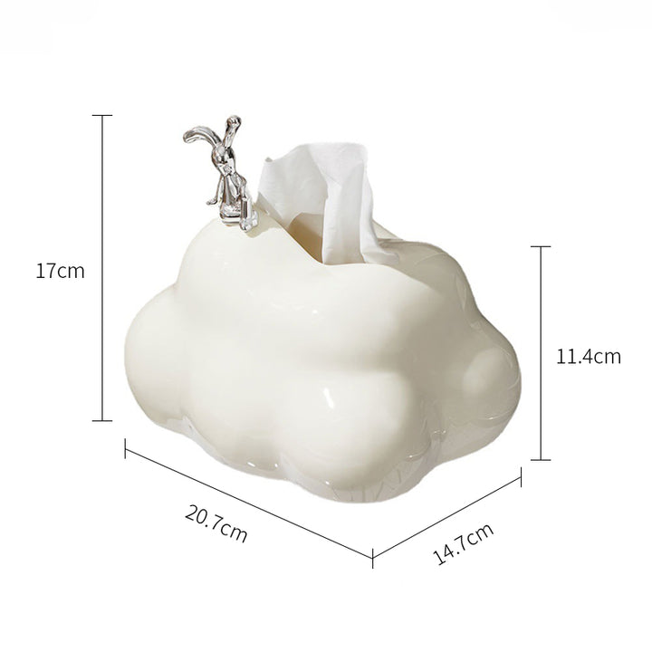 【ティッシュケース】プチ贅沢 雲形 可愛い