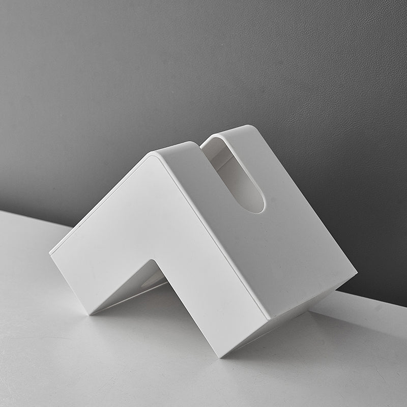 【ティッシュケース】高級感   幾何L字型 おしゃれ