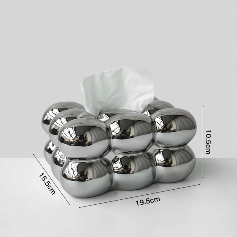 【ティッシュケース】プチ贅沢 雲形セラミック ふわふわ