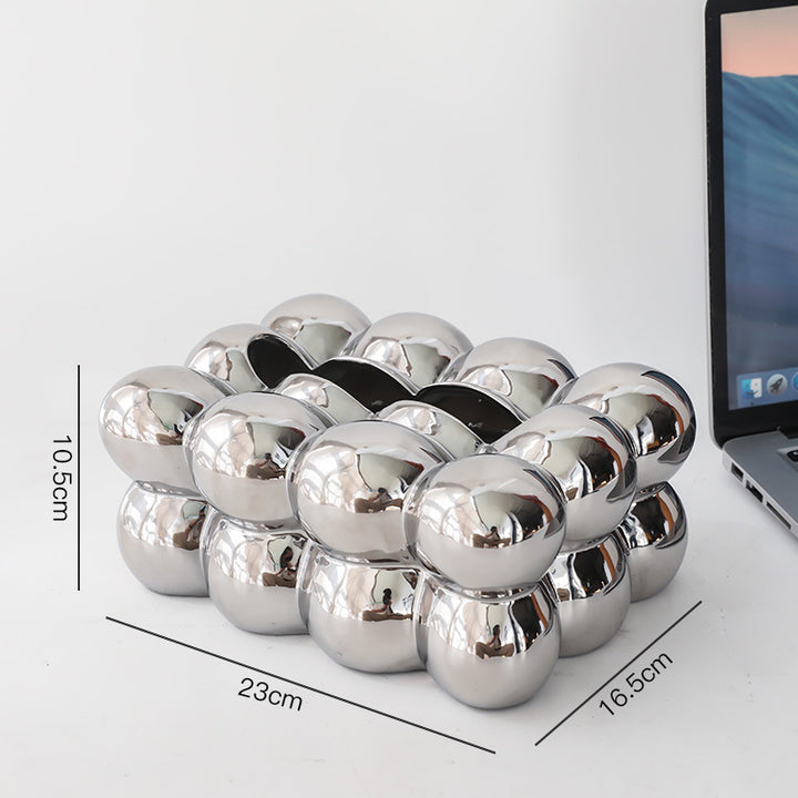 【ティッシュケース】プチ贅沢 雲形セラミック ふわふわ