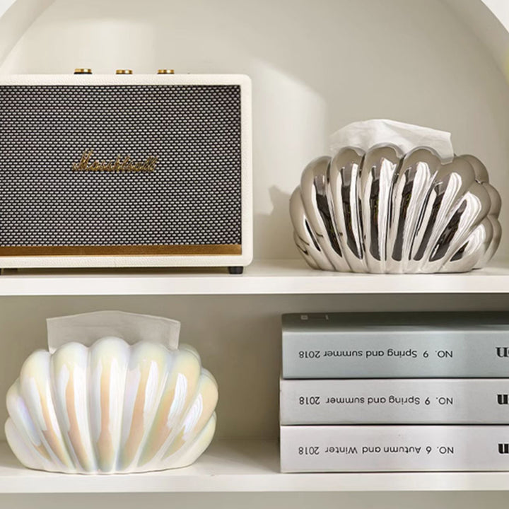 【ティッシュケース】貝殻デザイン おしゃれ