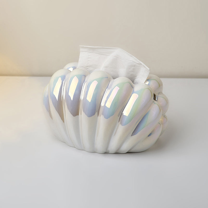 【ティッシュケース】貝殻デザイン おしゃれ