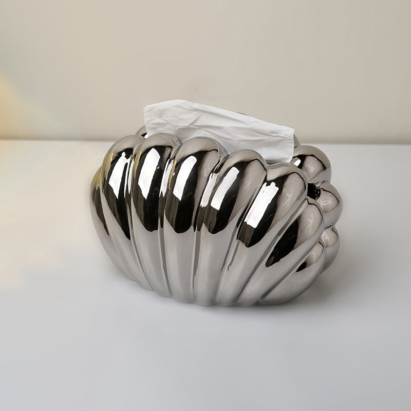 【ティッシュケース】貝殻デザイン おしゃれ