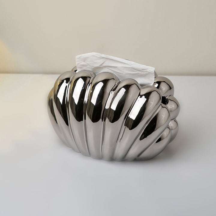 【ティッシュケース】貝殻デザイン おしゃれ