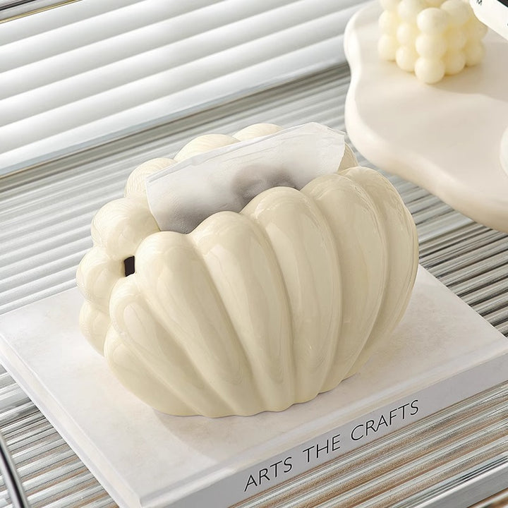 【ティッシュケース】貝殻デザイン おしゃれ