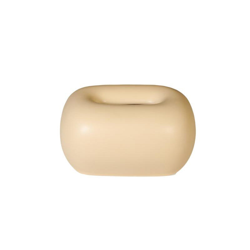 【ティッシュケース】北欧風 クリーム色