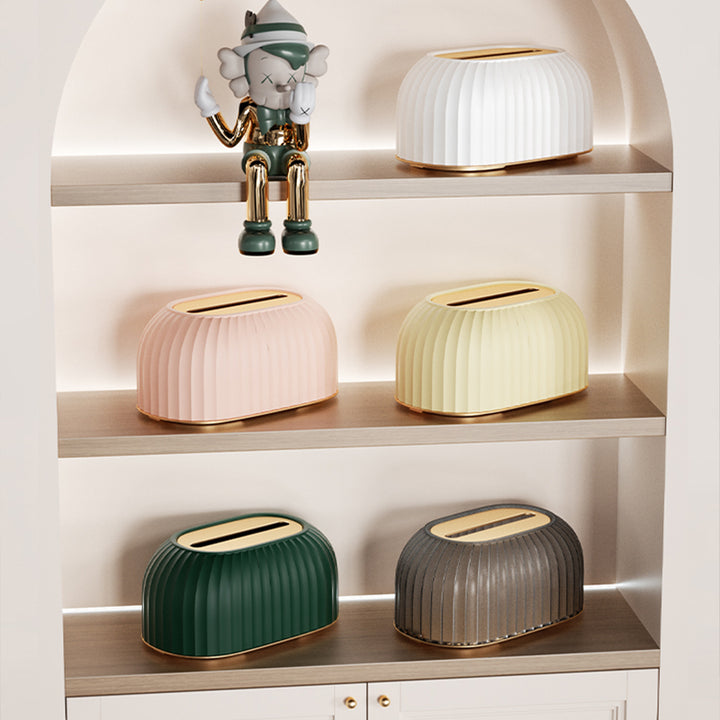 【ティッシュケース】 かわいいクリーム風 スプリング付き