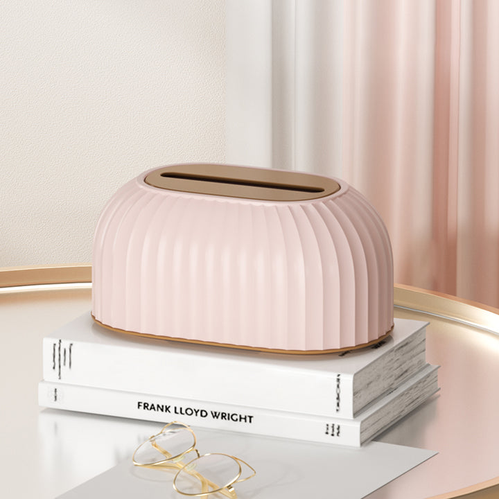 【ティッシュケース】 かわいいクリーム風 スプリング付き