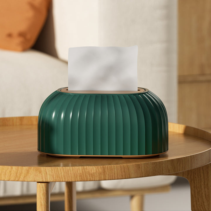 【ティッシュケース】 かわいいクリーム風 スプリング付き