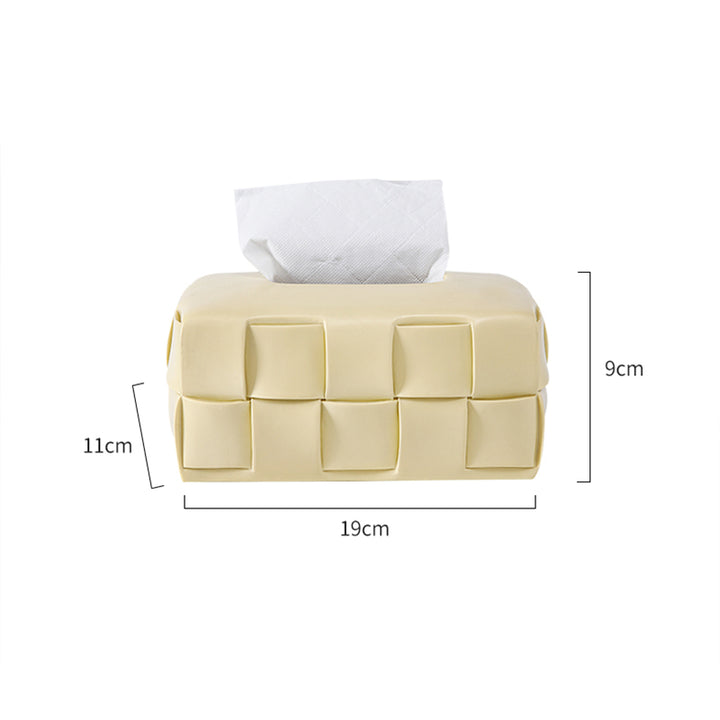 【ティッシュケース】クリーム風 メッシュデザイン 可愛い