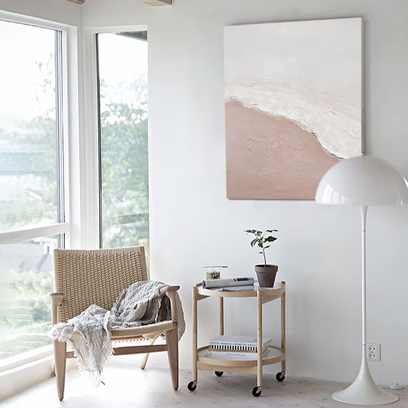 【掛絵】薄紅の幻想 ピンク系 選べる4タイプ 手描き油絵