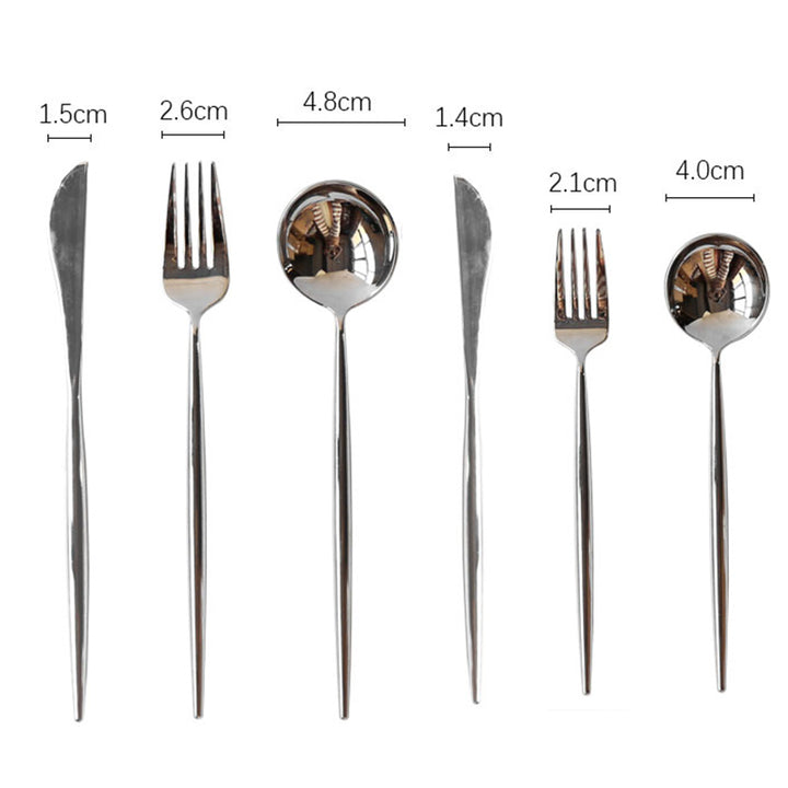 【カトラリー】北欧風 鏡面仕上げ おしゃれ