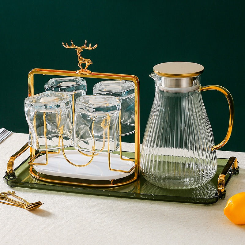 【飾り棚・シェルフ】水切りラック ラグジュアリー ホーム リビングルーム カップストレージ シェルフ 斬新 北欧風