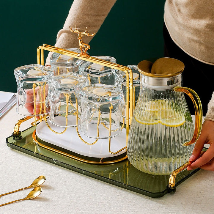 【飾り棚・シェルフ】水切りラック ラグジュアリー ホーム リビングルーム カップストレージ シェルフ 斬新 北欧風