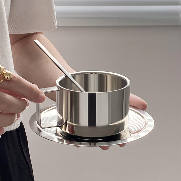 【コーヒーカップ・ティーカップ】インテリア ステンレス