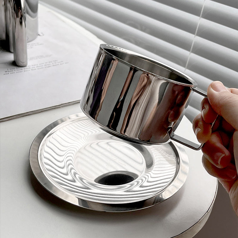 【コーヒーカップ・ティーカップ】インテリア ステンレス